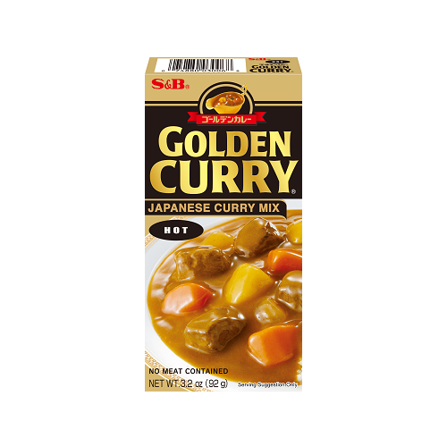 Curry Golden Cube Hot (Fort) S&B 92g